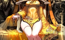 dress patterns artwork anime girls jeffr 1066x1772 wallpaper 